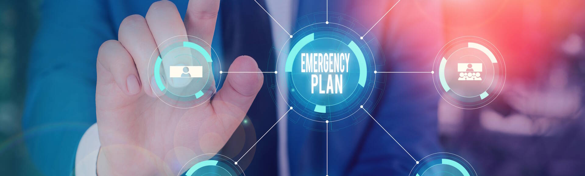 Word writing text Emergency Plan. Business concept for procedures for handling sudden or unexpected situations