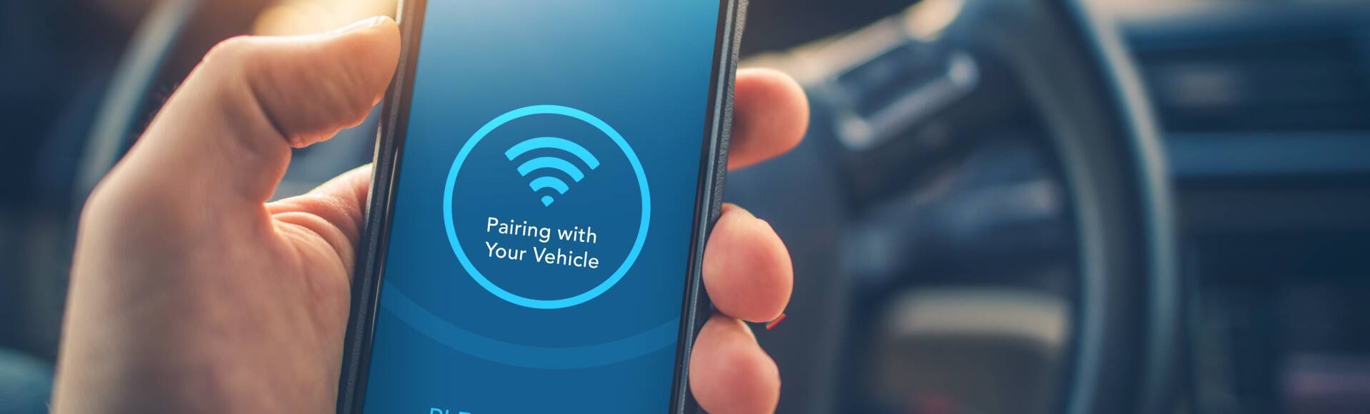 Pairing Smartphone with vehicle